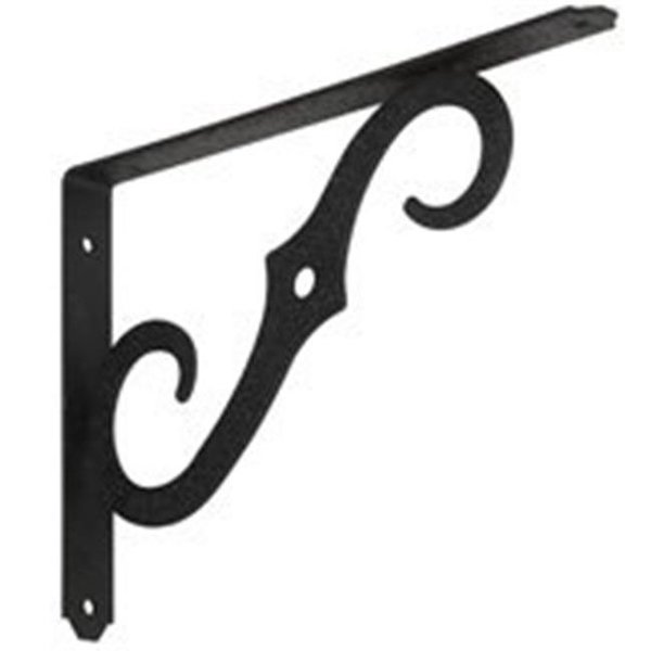 Stanley Stanley Hardware 229450 Deco-Shelf Bracket 10 x 7 In. Black 2127652